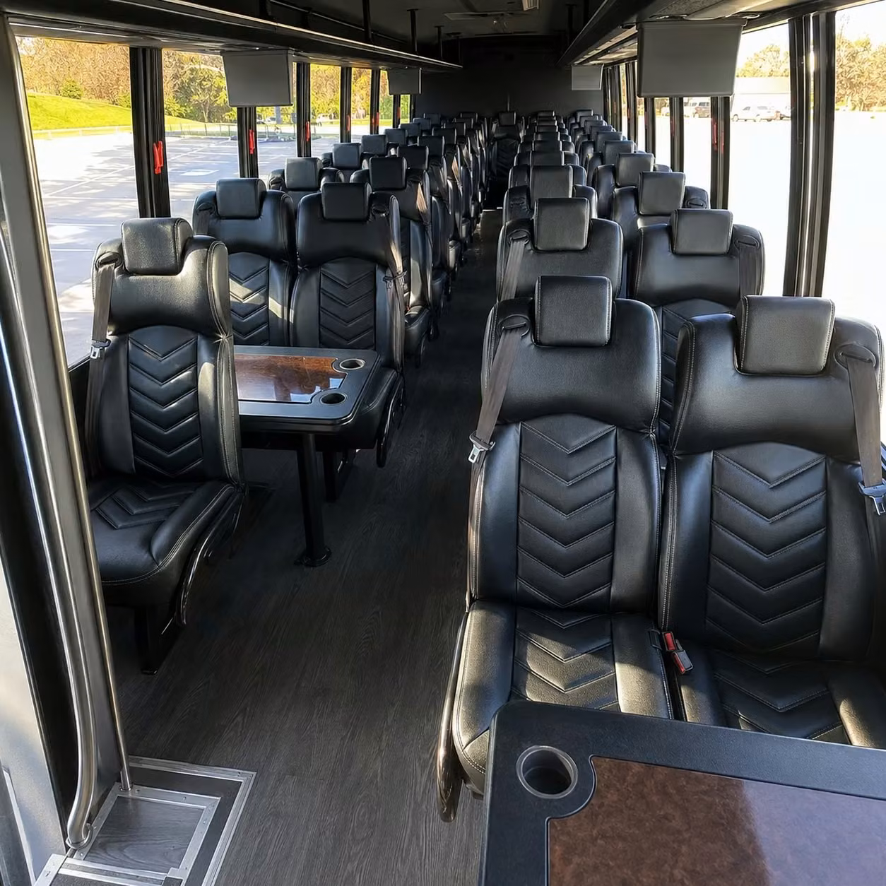 30 passenger minibus inside