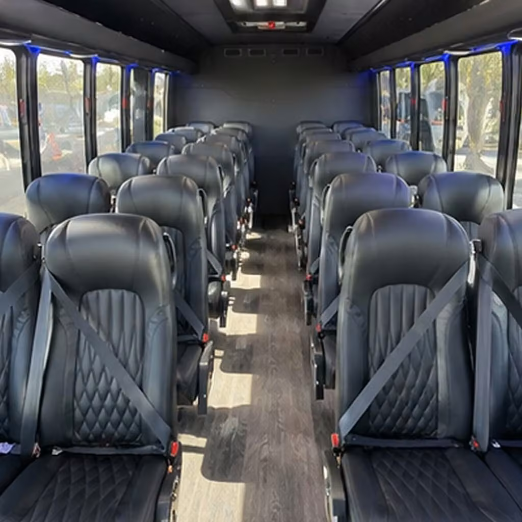 bus rentals for chico proms homecomings
